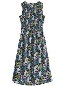 Платье Seasalt Cornwall Meadowsweet, темно-синий/бирюзовый