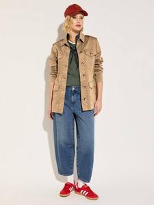 Дрейк утилитарная куртка из органического хлопка Baukjen, Taupe