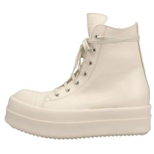 RICK OWENS Высокие скейтерские кеды мужские белые RO