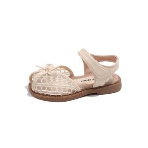 Детские сандалии с низким верхом для детей от 3 до 7 лет TONYBEAR, экрю