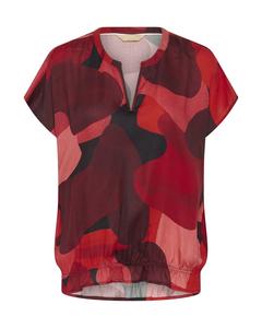 Блуза CULTURE Dana, бордовый/пастельно-красный