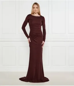 Платье Elisabetta Franchi, коричневый