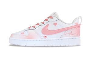 Кроссовки для скейтбординга Court Borough 2 Court Borough Low 2 для подростков Nike, розовый