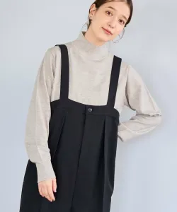 Мягкий, моющийся трикотажный свитер с высоким воротником Представлен инфлюенсерами Coen, цвет Lt.Gray