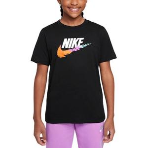 Nike Спортивная футболка черная для подростков