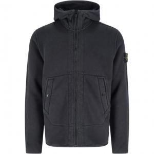 Толстовка с лого-патчем STONE ISLAND, черный