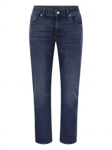 Джинсы с петлями для ремня 7 For All Mankind, синий