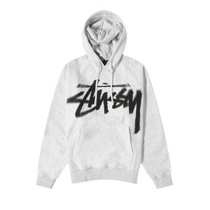 Худи Stussy Dizzy Stock Hoodie, Ash Heather
