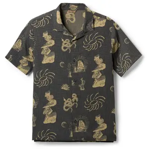 Рубашка Roark Bless Up Trail, темно-зеленый