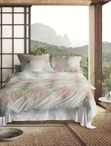 Комплект постельного белья Mako-Satin Wave 8624 Цвет мульти Размер 155x220+80x80 Irisette