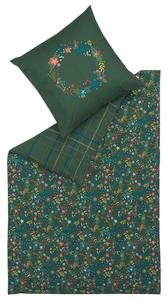 Двустороннее постельное белье Esprit, 135x200 см, зеленый/многоцветный