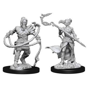 Миниатюра WizKids/NECA Magic Unpainted Minis: W1 Stoneforge Mystic & Kor Hookmaster