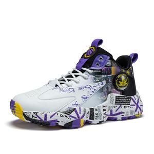 Винтажные баскетбольные кроссовки унисекс с низким верхом Devil And Angel, белый/желтый