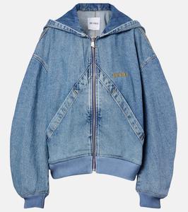 Джинсовый блузон The Attico, Sky Blue