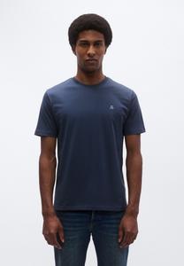 Футболка Marc O'Polo SHORT SLEEVE LOGO PRINT, Moon Stone/Blue