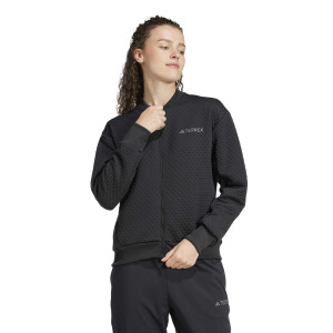 Спортивный топ Adidas Performance Terrex Xploric Sweatshirt Jacket, черный