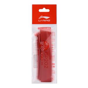 Лента для рукоятки бадминтонной ракетки Red PU для помещений и улицы тонкая LINING, AXJH026-74-красный
