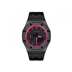 CASIO Retrofit Series часы с кварцевым механизмом унисекс черный циферблат