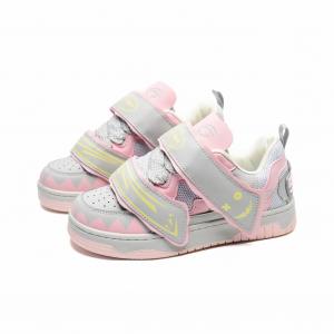 KAAVER OTTO Амортизирующие и дышащие низкие скейтборд кроссовки унисекс серо-розовые, цвет Gray Pink