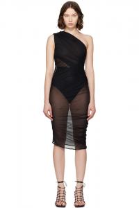 Платье Amira мини Rick Owens Lilies, черный