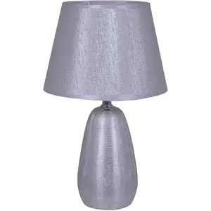 Настольная лампа näve SIMPLY CERAMICS E14 Näve, серебристый