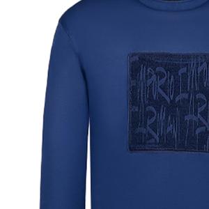 Футболка мужская синяя EMPORIO ARMANI