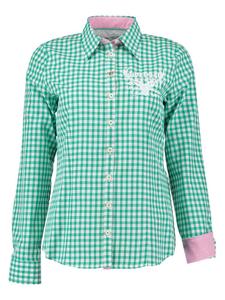 Традиционная блузка Пидара традиционного зеленого цвета OS-Trachten