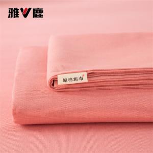 Yalu Простыня из грубого хлопка 120х230 см, цвет Cherry Blossom Pink