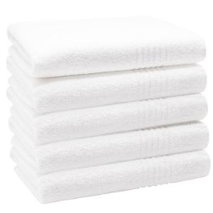 Банные полотенца Zollner 00000128 5er-Set, белый