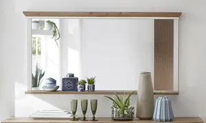 Настенное зеркало Innostyle "Жасмин" 142х74х16 см, белый