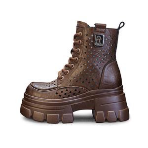 Женские ботинки Martin A poinsettia princess, коричневый