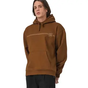 Худи Santa Cruz Tonal opus dot stripe, коричневый