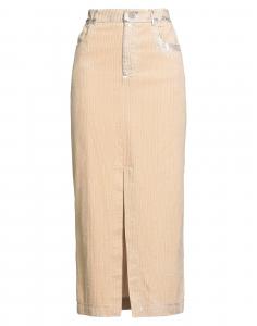 Юбка макси Tensione In, бежевый