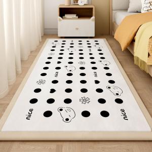 Budis Ковер 200х200 см для детской комнаты, толстый, мультяшный, с противоскользящим покрытием, охлаждающий, для ползания