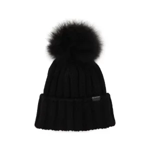 Шерстяная шапка Woolrich, черный