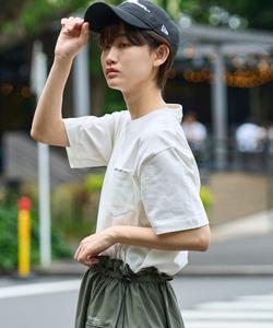 Футболка с коротким рукавом, вышитым логотипом и карманом Eddie Bauer, белый