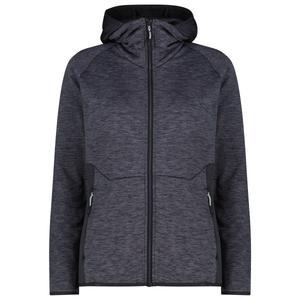 Женская куртка с фиксированным капюшоном - флисовая куртка Cmp, Antracite Melange