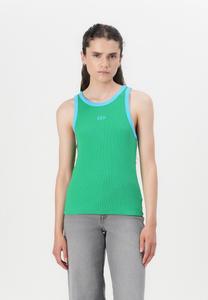 Топ HALTER LOGO GAP, зеленый