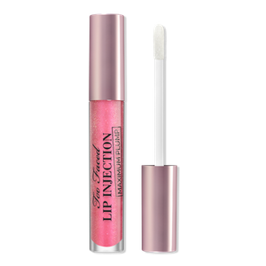Блеск для увеличения объема губ Lip Injection Maximum Plump Extra Strength Lip Plumper Gloss Too Faced, Wink Wink (neon pink sparkle)