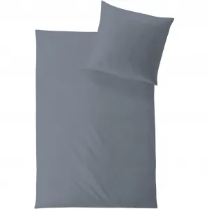Постельное белье Hefel» Классический Uni в размере. 135x200 или 155x220 см", постельное белье из TENCEL, однотонное постельное белье на молнии, цвет platinfarben