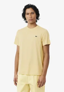 Простая футболка Lacoste, Jaune-Zcm