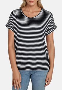 Футболка ONLY MOSTER 2 PACK, Night Sky W Cd Stripes/Dark Blue