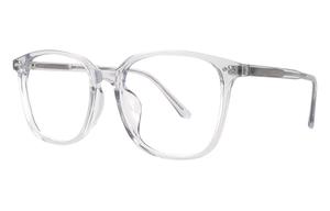 MUZU Унисекс очки для зрения, 21592-Translucent gray-C02