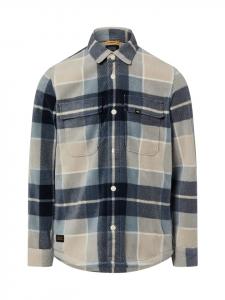 Camel Active Рубашка-куртка темно-синего бежевого цвета