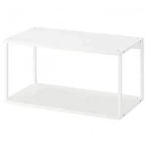 Открытый стеллаж IKEA, 80x40x40 см, белый