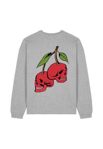 Толстовка CHERRY BACK UNISEX Mira Paris, пятнистый серый