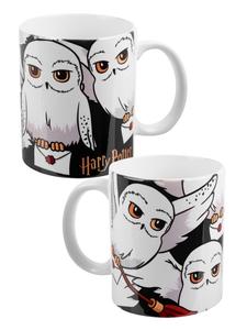 Кружка Гарри Поттера Хедвиг объемом 320 мл в сине-черном цвете Harry Potter