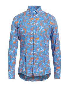 Рубашка Daniele Alessandrini, лазурный