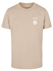 Рубашка F4NT4STIC ACDC Lightning Bolt, бежевый