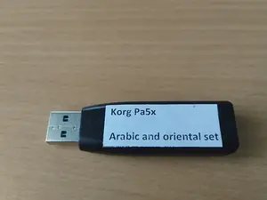 Korg Pa5x арабский и установите Балкан
